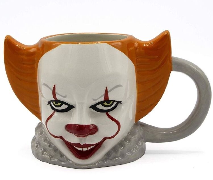 Кружка Funko Pennywise IT Ceramic 3D Sculpted Mug чашка фанко Оно 473 мл.
