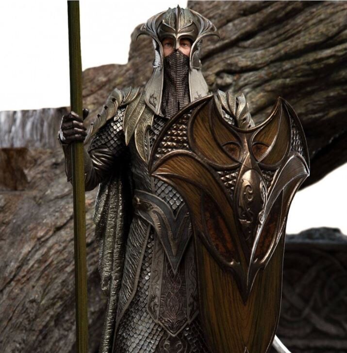 Статуэтка Weta Workshop: HOBBIT Thranduil on Throne Masters Collection 100 cm