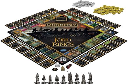 Монополія настільна гра Monopoly: The Lord of The Rings Edition Board Game Володар кілець (примята упаковка)