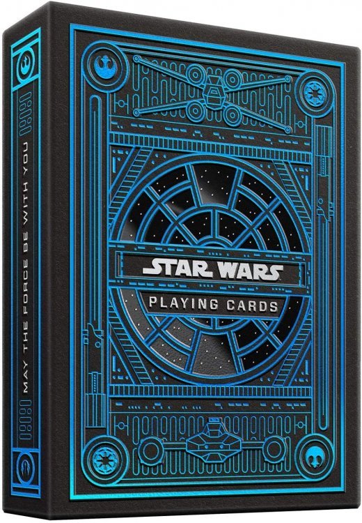 Игральные карты Star Wars Playing Cards - Light Side (Blue) 