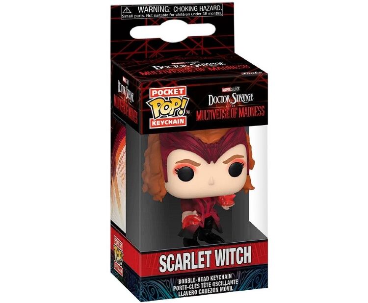Брелок Funko Pocket Pop Marvel Scarlet Witch Фанко Алая Ведьма
