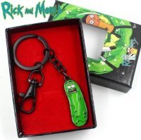 Брелок Рік і Морті Rick And Morty 3D + подарунковий бокс №1