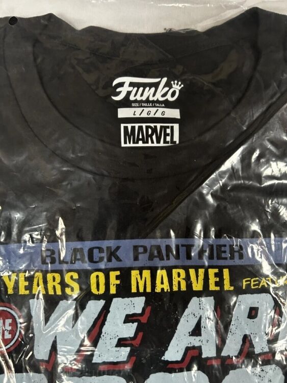 Футболка Funko Marvel "We Are Groot" as Black Panther Collector Corps T-Shirt фанко Грут (размер L)