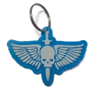 Брелок WarHammer Space Marines Keychain ABS пластик Вархаммер Ультрамарини 6 см.
