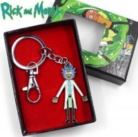 Брелок Рік і Морті Rick And Morty 3D + подарунковий бокс №2
