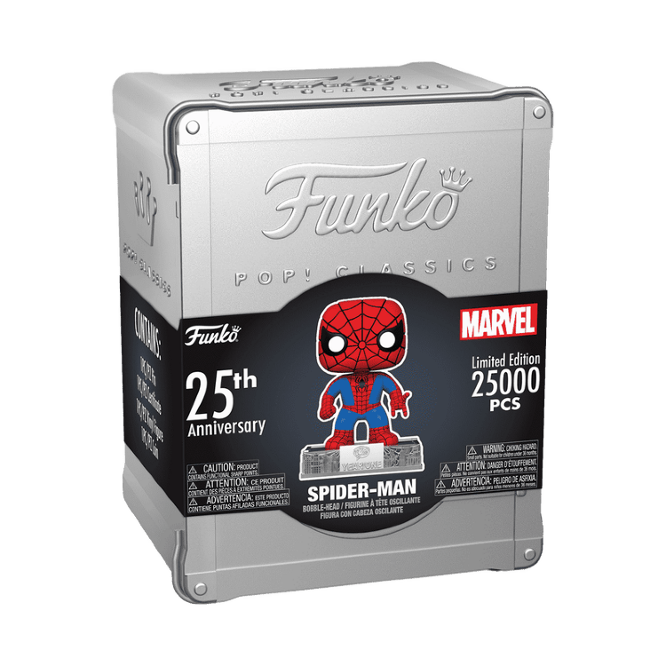 Набор Funko Marvel SpiderMan 25th Anniversary Человек паук фанко Limited Edition метал.бокс