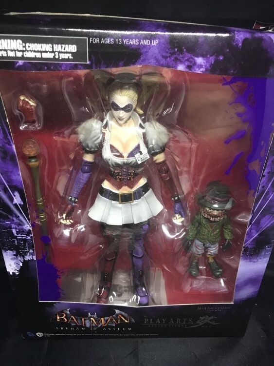 Фигурка DC Batman Arkham Asylum Harley Quinn Play Arts Kai Action Figure