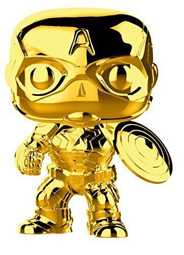 Фигурка Funko Pop! Marvel Captain America (Gold Chrome) 