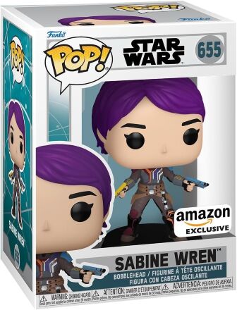 Фігурка Funko Star Wars: Sabine Wren Фанко Сабін Врен Amazon Exclusive 655