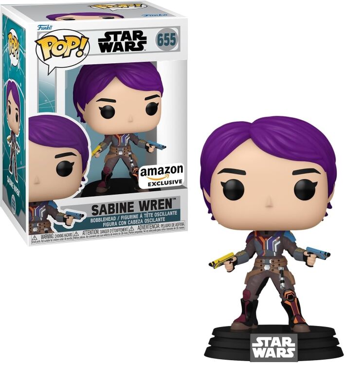 Фигурка Funko Star Wars: Sabine Wren Фанко Сабин Врен Amazon Exclusive 655