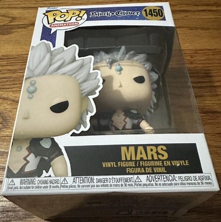 Фигурка Funko Black Clover Mars фанко Чёрный Клевер Марс (GameStop Exclusive) 1450