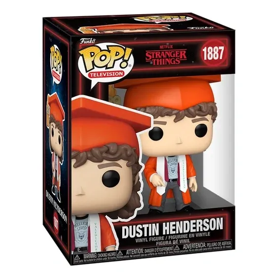 Фігурка Funko Stranger Things: Dustin Henderson фанко Дуже дивні справи Дастін Хендерсон 1887