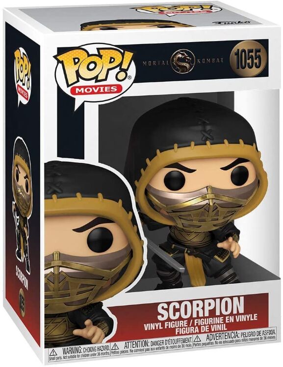 Фигурка Funko Pop Mortal Kombat X Scorpion 1055 фанко Скорпион