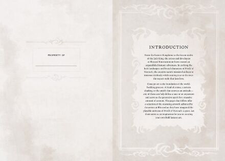 Альбом World of Warcraft: Legion Deluxe Hardcover Sketchbook