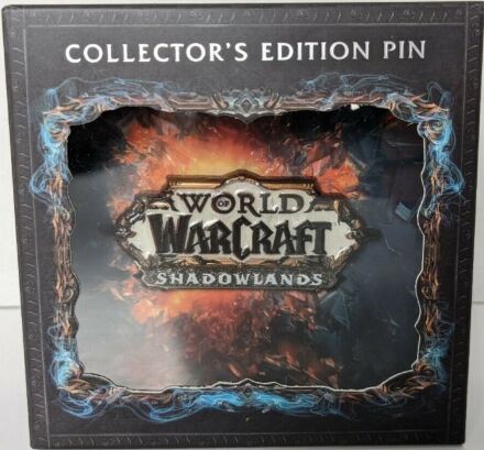 Значок Blizzard World of Warcraft Shadowlands Collectors Edition Pin (LIMITED 2500)