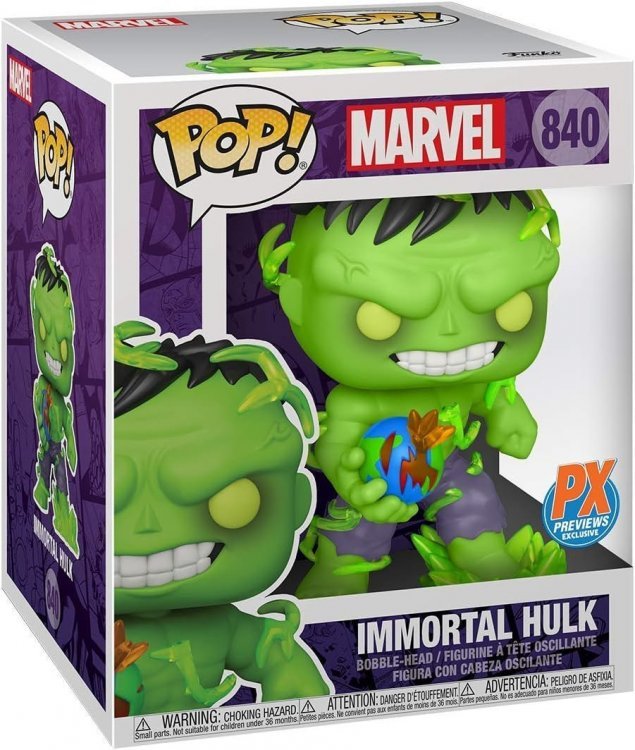 Фигурка Marvel Super Heroes: The Immortal Hulk 6" Deluxe Figure Халк фанко (PX Exclusive) 840 