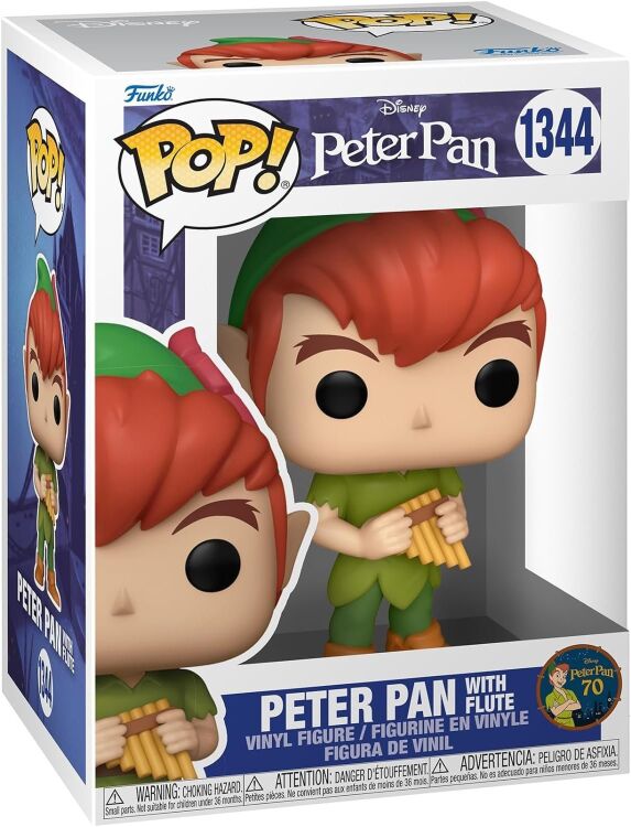 Фигурка Funko Pop Disney Peter Pan with Flute фанко Питер Пен 1344