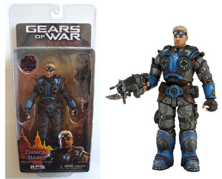 Фігурка Gears of War JUDGMENT Damon Baird Action Figure
