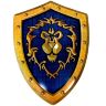 Табличка металева Blizzard World of Warcraft Alliance Shield Варкрафт Альянс 35x25 см