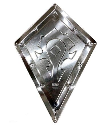 Табличка металева Blizzard World of Warcraft Horde Shield Варкрафт Орда 35x25 см