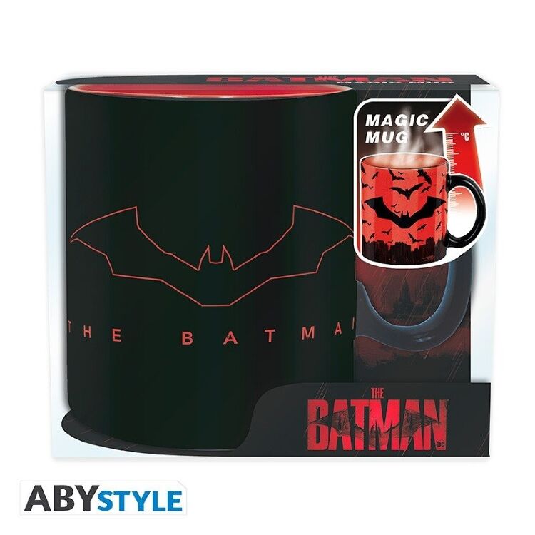 Чашка хамелеон DC COMICS The Batman Ceramic Mug кружка Бетмен 460 мл