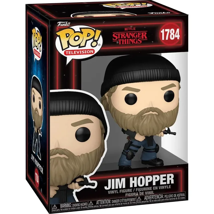 Фігурка Funko Stranger Things: Jim Hopper фанко Дуже дивні справи Джим Хоппер 1784