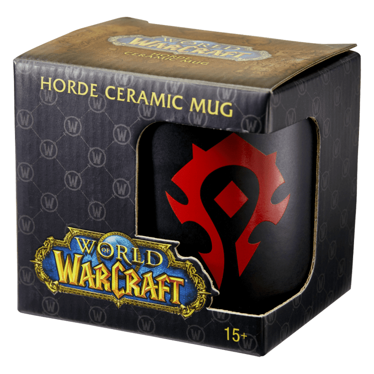 Чашка World of Warcraft Logo Mug - Horde кружка Орда 