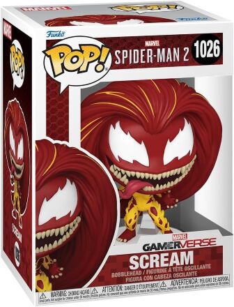 Фігурка Funko Marvel: Spider-Man Scream фанко Людина-павук Крик 1026