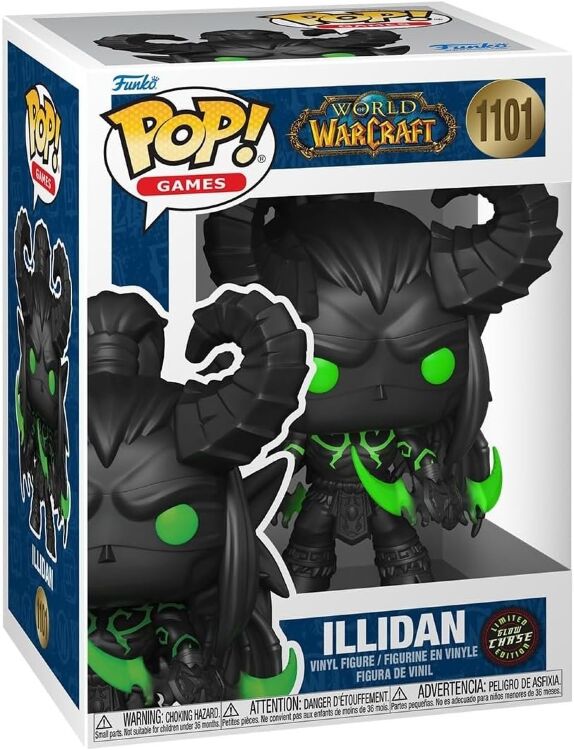 Фигурка Funko World of Warcraft Illidan Stormrage фанко Варкрафт Иллидан Chase Exclusive 1101 