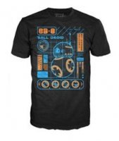 Футболка Men's Pop! T-Shirts: Star Wars Ep 7 - BB-8 Blueprint (розмір L)