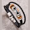 Браслет One Piece Anime Leather Bracelet 