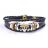 Браслет One Piece Anime Leather Luffy Bracelet 22 см.