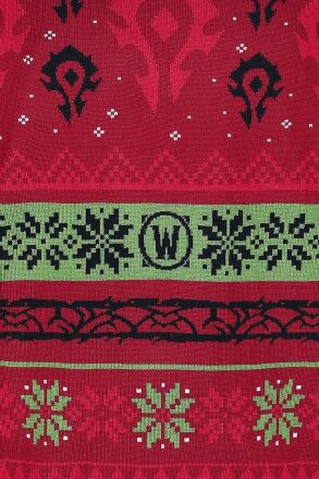 Светр World of Warcraft Horde Ugly Holiday Pullover Sweater (Варкрафт Орда) L