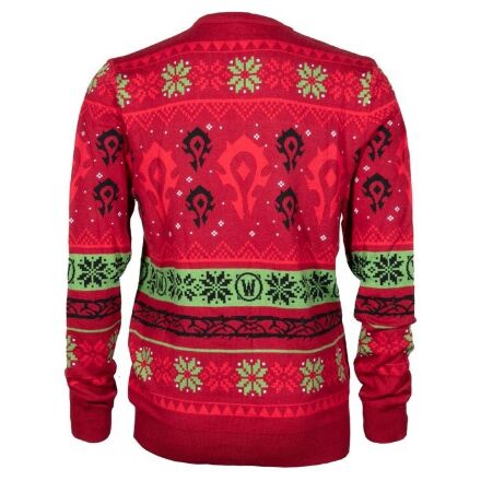 Светр World of Warcraft Horde Ugly Holiday Pullover Sweater (Варкрафт Орда) L