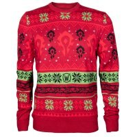 Светр World of Warcraft Horde Ugly Holiday Pullover Sweater (Варкрафт Орда) L