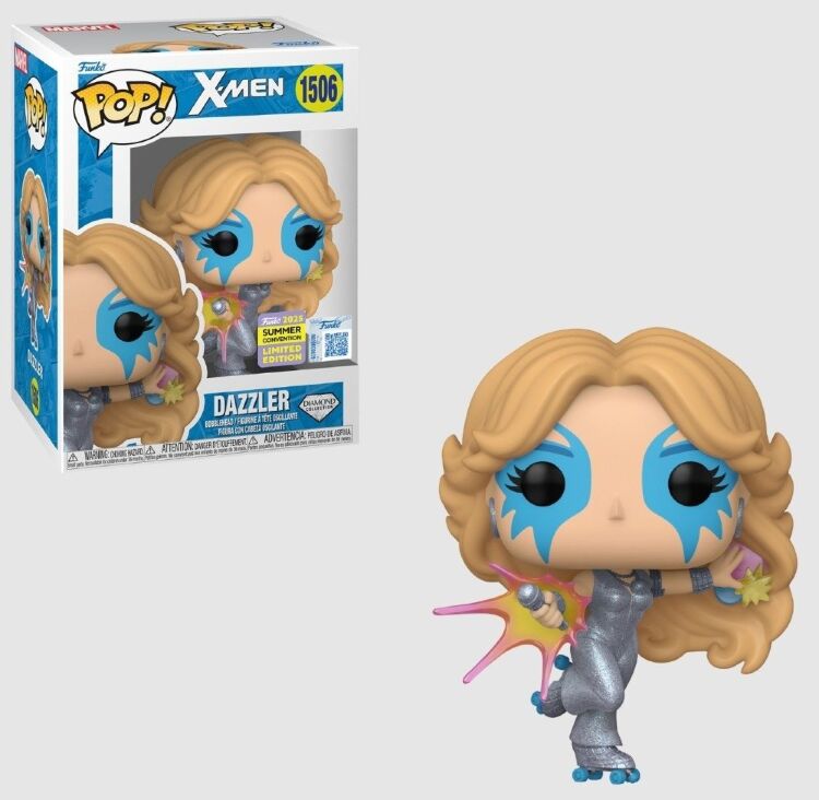 Фігурка Funko Marvel: Dazzler Diamond фанко Даззлер Сліпуча (Exclusive) 1506