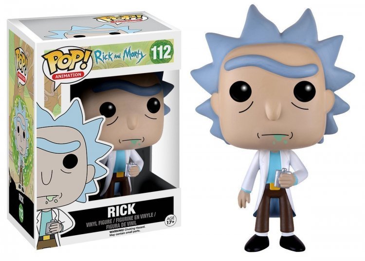 Фигурка Фанко Рик и Морти Funko Pop! Rick and Morty Rick Action Figure 