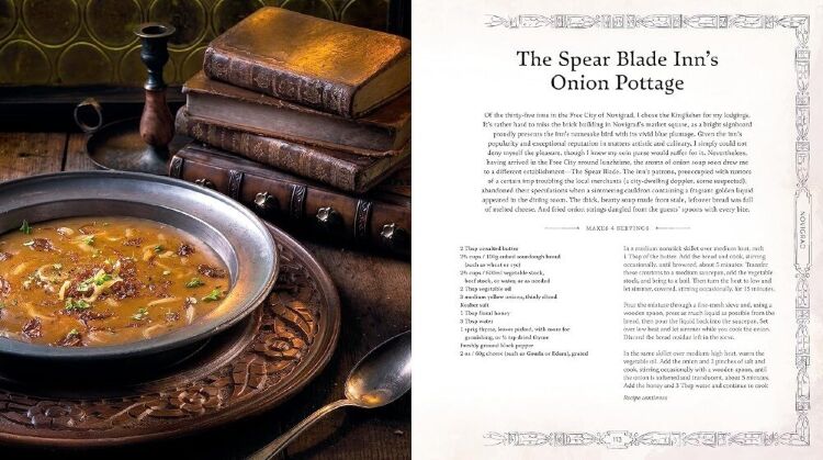 Книга кулинарная Ведьмак The Witcher Official Cookbook: Provisions, Fare, and Culinary Tales from Travels Across the Continent 