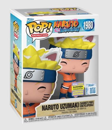 Фігурка Funko Naruto Uzumaki (Sasuke's Paw Encyclopedia) Фанко Наруто (Exclusive) 1980