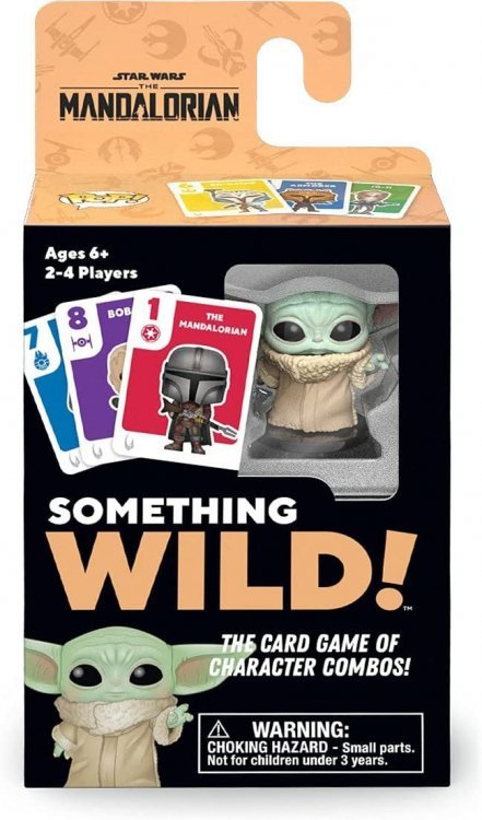 Карткова гра Funko Pop Something Wild: Star Wars Mandalorian Card Game - Grogu настільна гра Грогу 