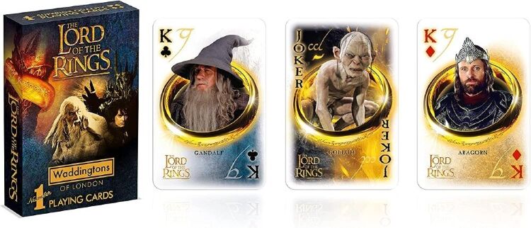 Игральные карты Lord of The Rings Playing Cards Game Waddingtons Number 1