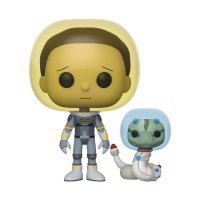 Фігурка фанк Рік і Морті Funko Pop! Rick and Morty - Space Suit Morty with Snake