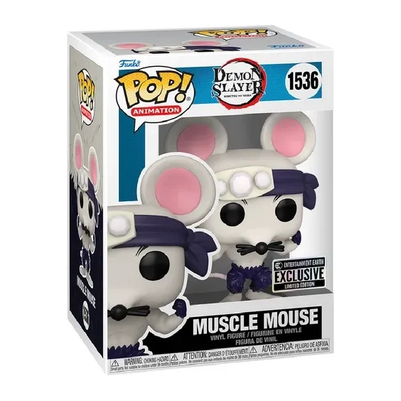 Фигурка Funko Demon Slayer: Muscle Mouse Фанко Клинок, рассекающий демонов (EE Exclusive) 1536