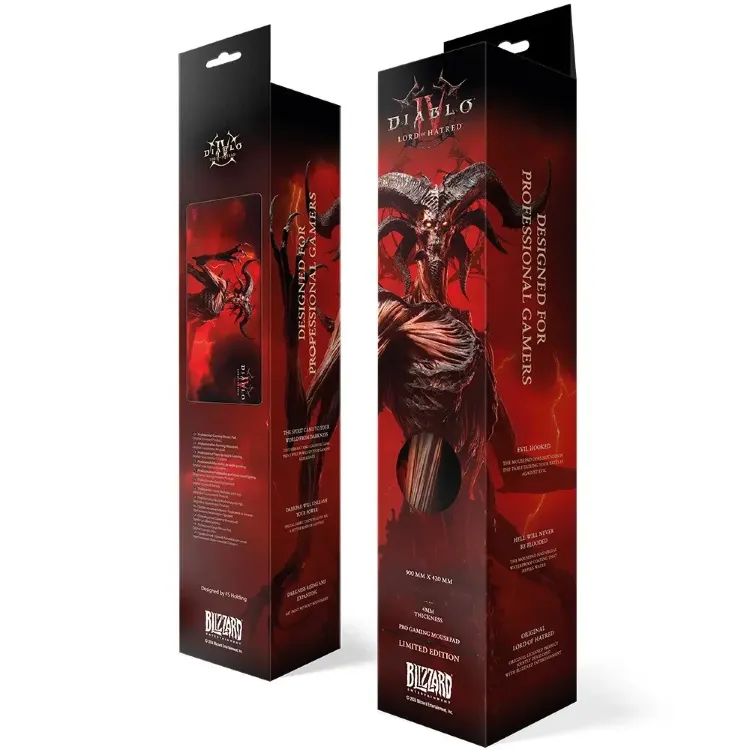 Килимок для миші ігрова поверхня Blizzard DIABLO IV: Lord of Hatred Mephisto Діабло XL (90*42 cm)