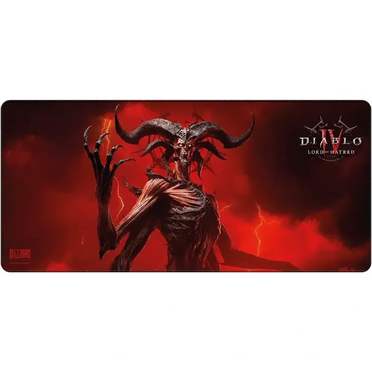 Килимок для миші ігрова поверхня Blizzard DIABLO IV: Lord of Hatred Mephisto Діабло XL (90*42 cm)
