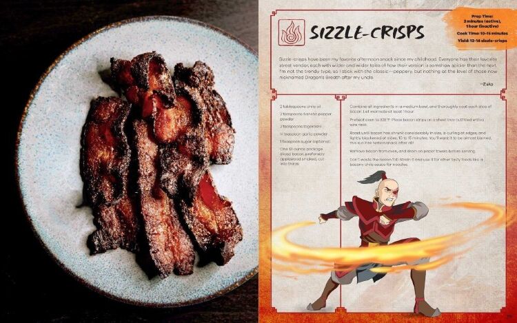 Книга кулинарная Avatar The Last Airbender: The Official Cookbook - Recipes from the Four Nations (Eng) 