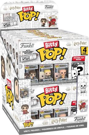 Фігурки Funko Bitty Pop! Harry Potter Mini Collectible Toys - Harry Draco Dobby (4-Pack) фанко Гаррі Поттер