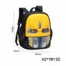 Рюкзак Transformers School Backpack Waterproof (жовтий)