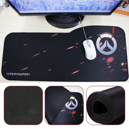 Килимок Overwatch Large Gaming Mouse Pad - Curve Logo (70 * 32 см)