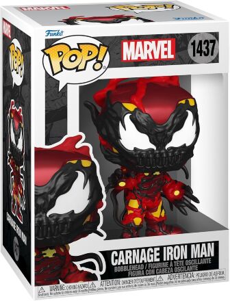 Фігурка Funko Marvel Carnage Iron Man Фанко Карнаж Залізна людина 1437